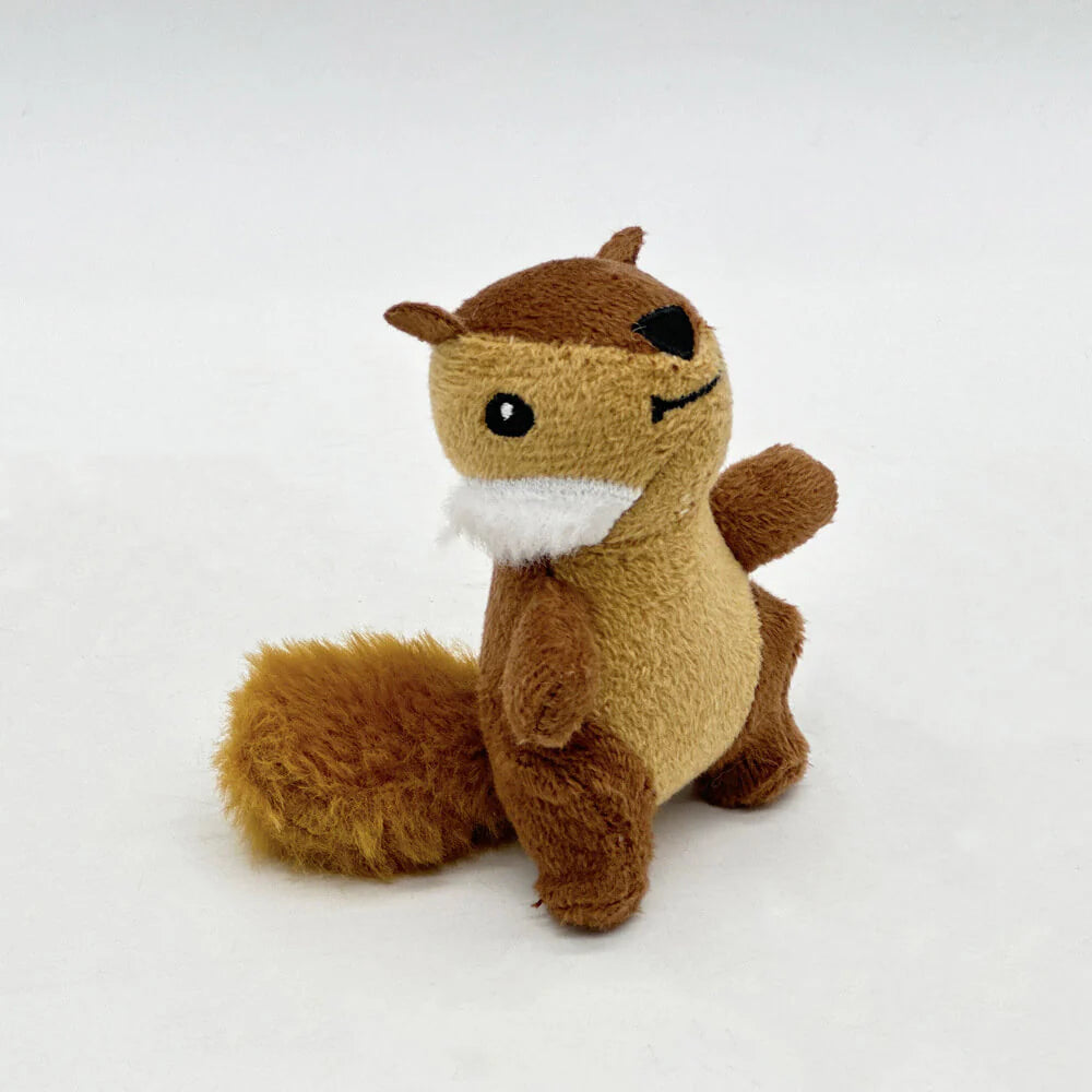 Interactive Squirrel Hide-and-Seek Dog Toy with Tree Trunk